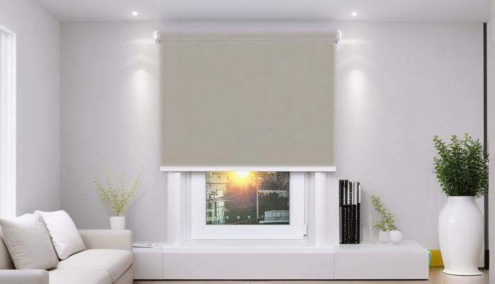 Люкс премиум Дарина блэкаут серый